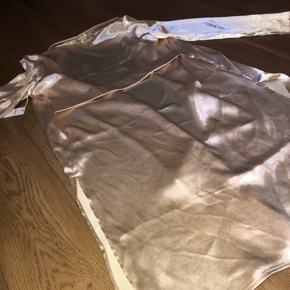 Gold Champagne Robe - Picture 6 of 7